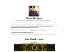 Tablet Screenshot of danyshaanan.com